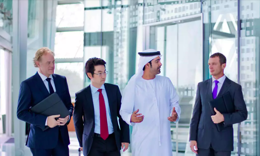 Event venue selection and setup by Panache Middle East in Abu Dhabi